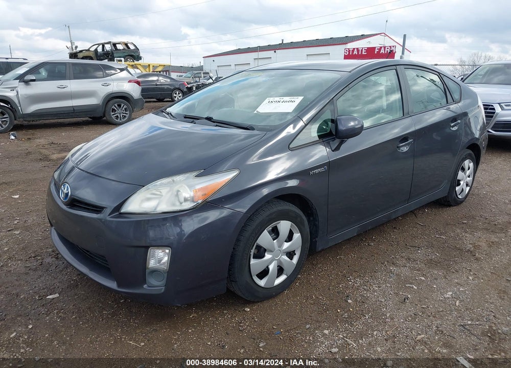 2010 TOYOTA PRIUS II VIN: JTDKN3DU5A0051116