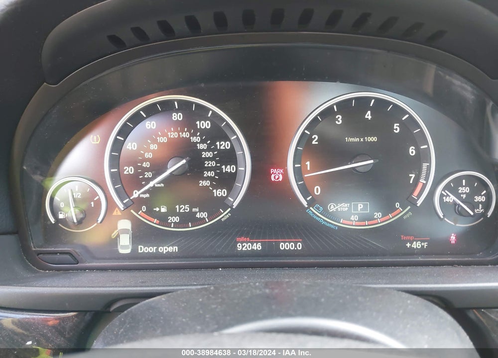 2015 BMW 528I XDRIVE VIN: WBA5A7C58FD624596