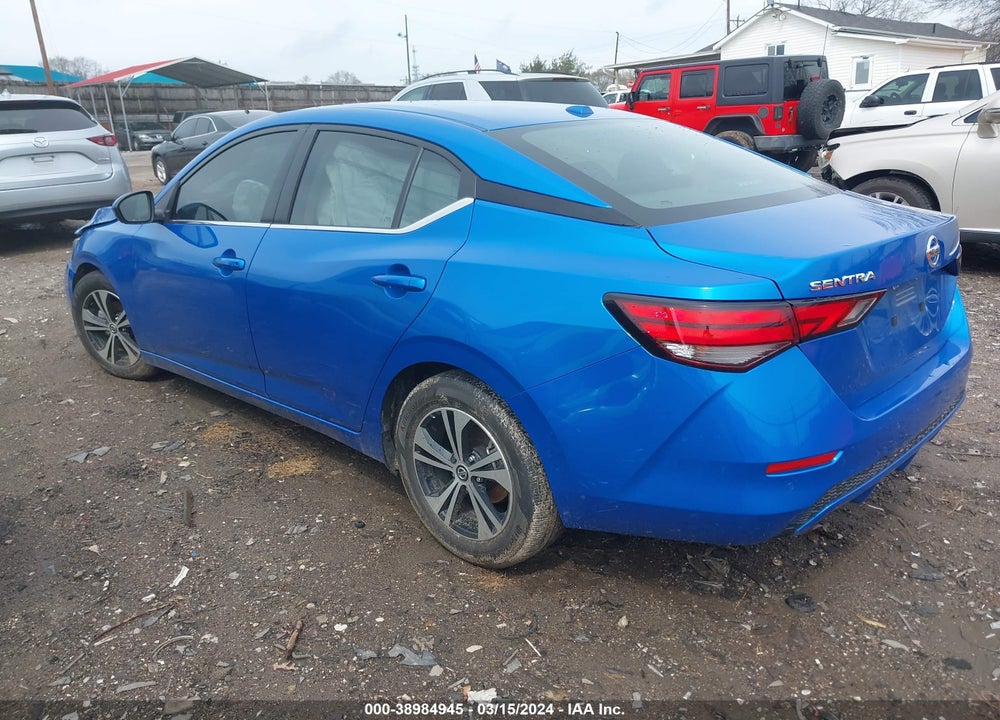 2023 NISSAN SENTRA SV XTRONIC CVT VIN: 3N1AB8CV4PY248128