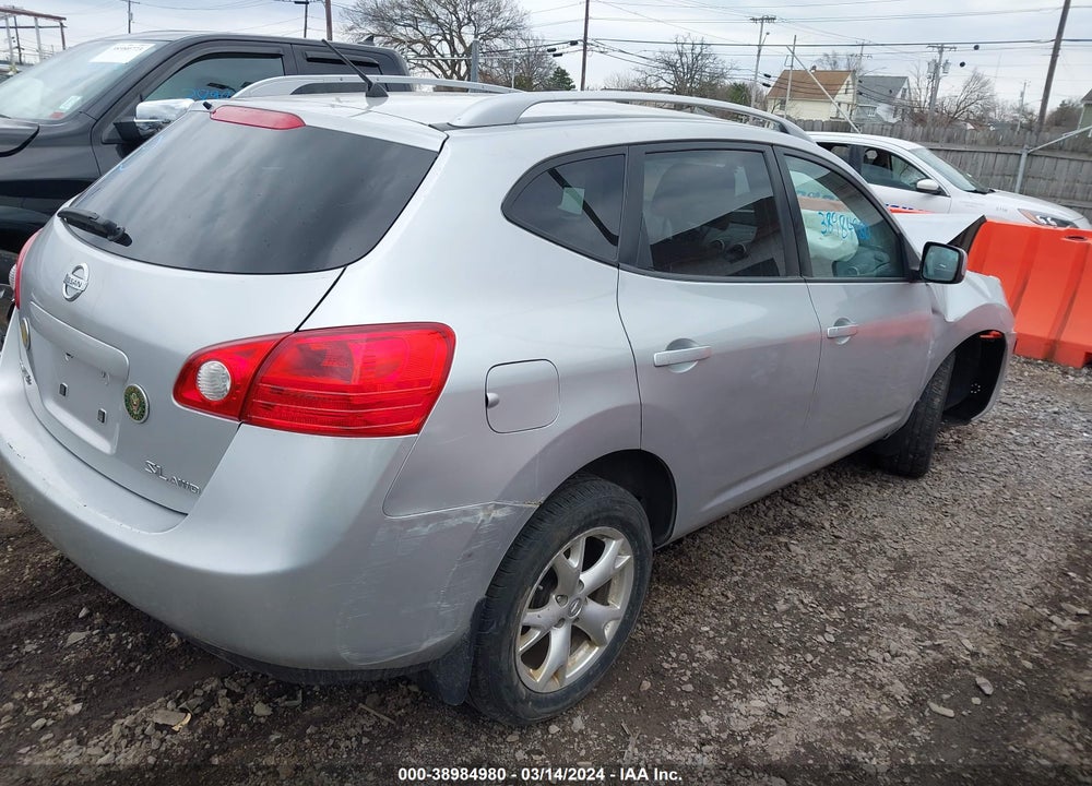 2009 NISSAN ROGUE SL VIN: JN8AS58V19W449939