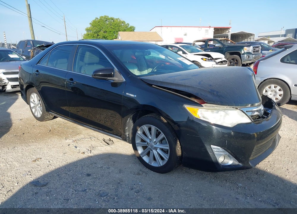 2013 TOYOTA CAMRY HYBRID XLE VIN: 4T1BD1FK3DU095983