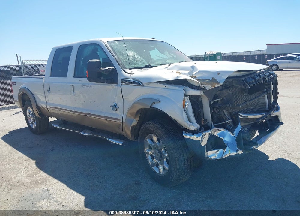 2013 FORD F-250 LARIAT VIN: 1FT7W2BTXDEA03416