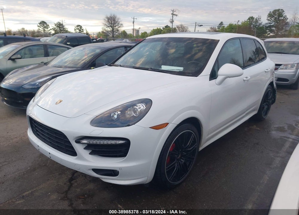 2013 PORSCHE CAYENNE GTS VIN: WP1AD2A20DLA77653