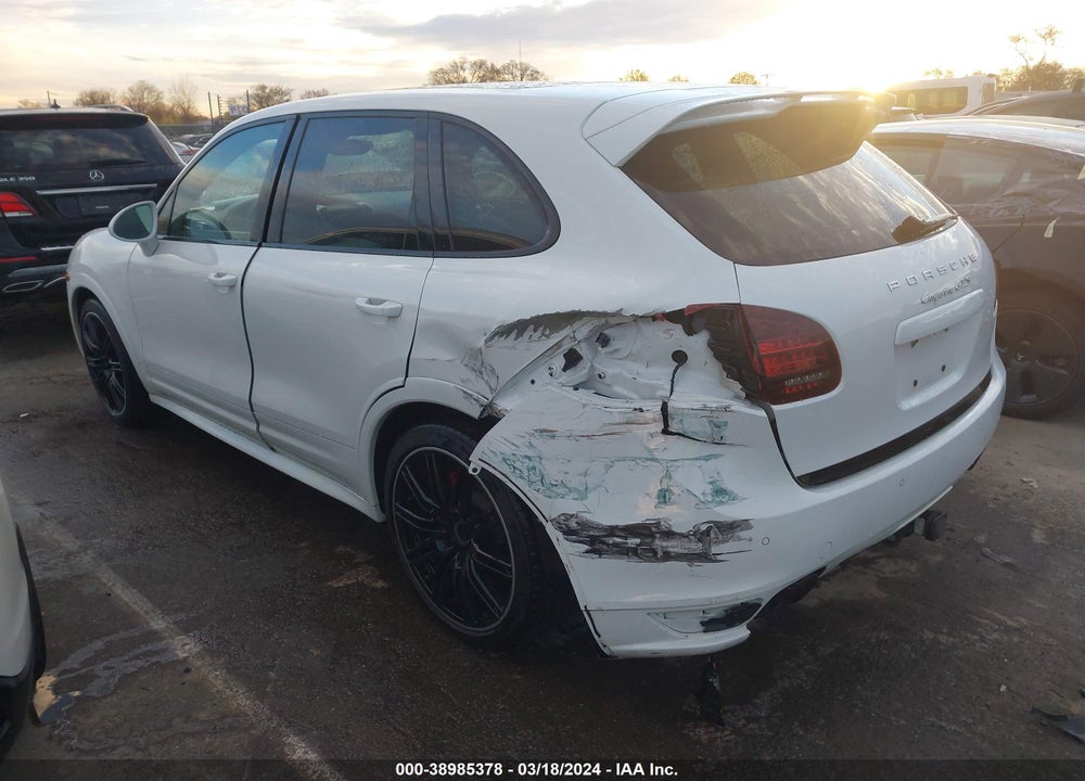 2013 PORSCHE CAYENNE GTS VIN: WP1AD2A20DLA77653