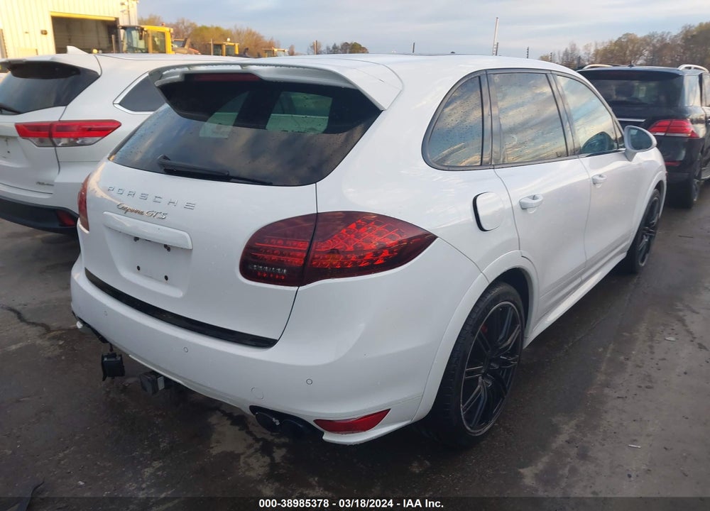 2013 PORSCHE CAYENNE GTS VIN: WP1AD2A20DLA77653