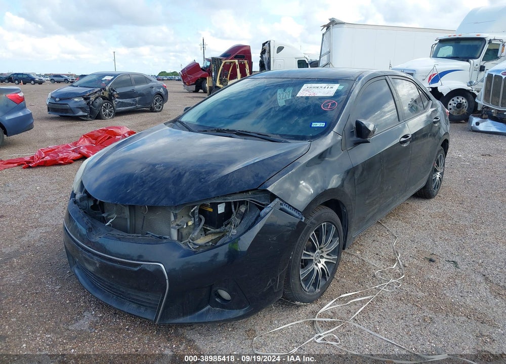 2015 TOYOTA COROLLA S VIN: 5YFBURHE4FP201867