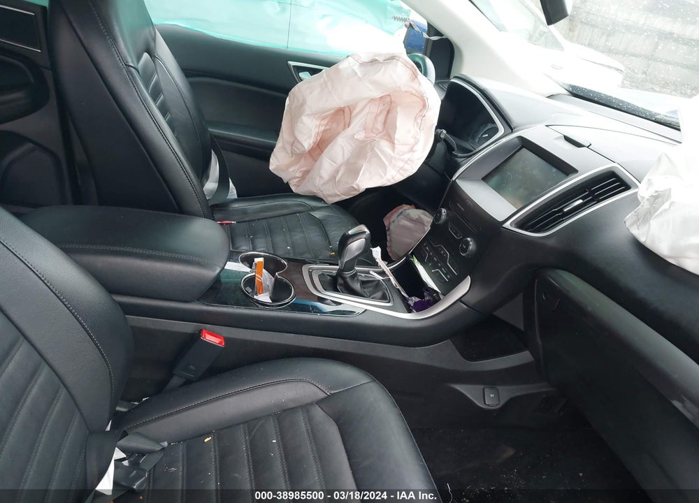 2015 FORD EDGE SEL VIN: 2FMTK4J92FBC30881