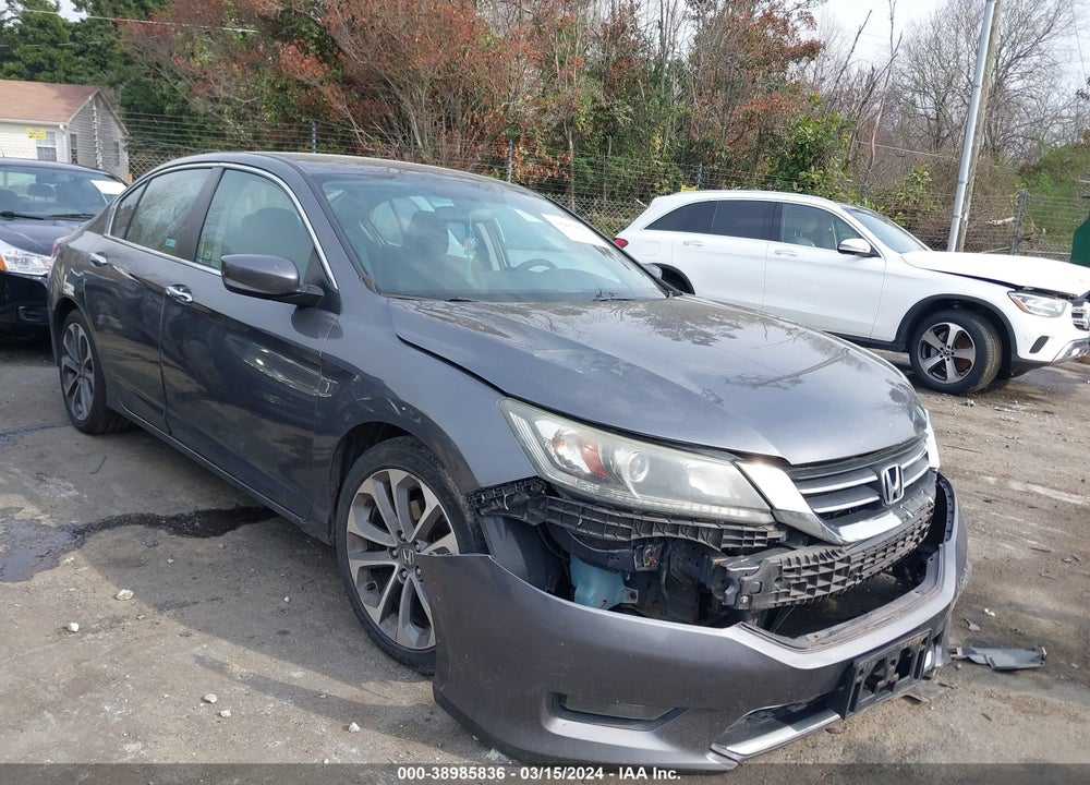 2014 HONDA ACCORD SPORT VIN: 1HGCR2F55EA021463