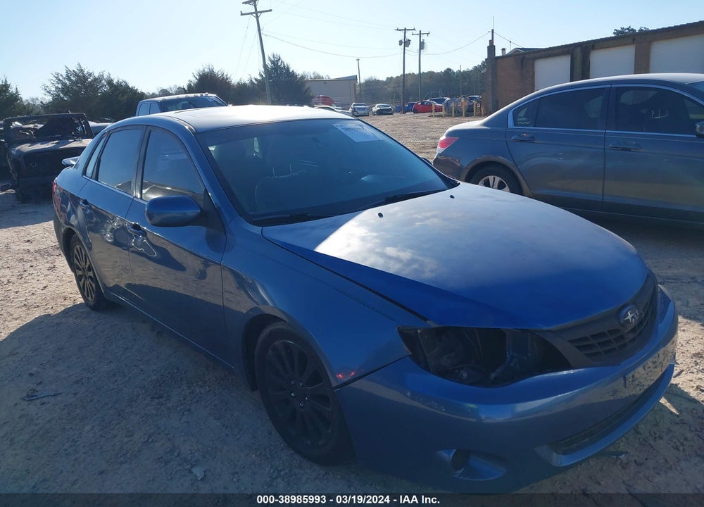 2009 SUBARU IMPREZA 2.5I VIN: JF1GE60649H520200