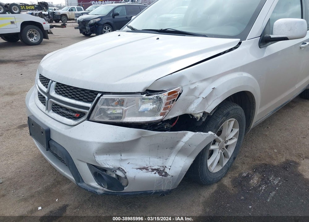 2014 DODGE JOURNEY SXT VIN: 3C4PDDBGXET108351