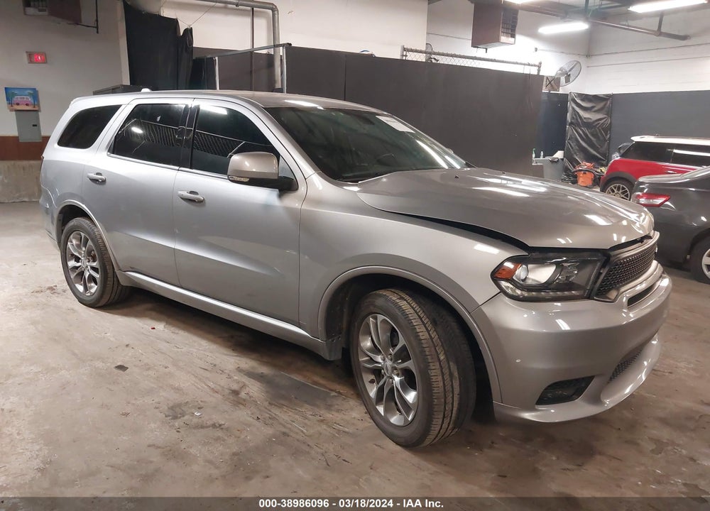 2019 DODGE DURANGO GT PLUS AWD VIN: 1C4RDJDG8KC691739