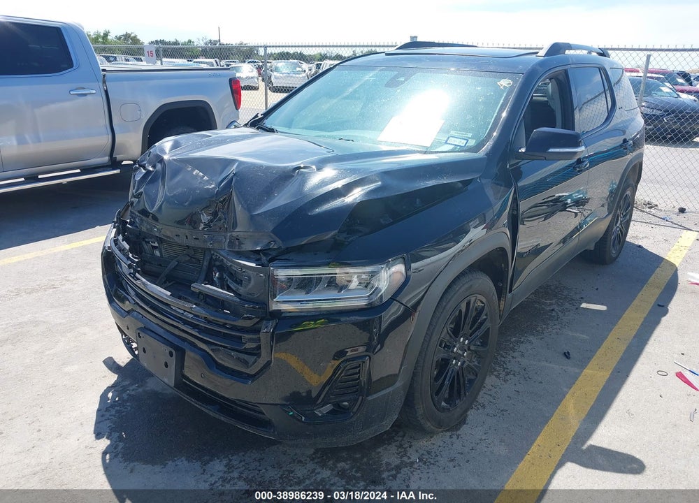 2022 GMC ACADIA FWD SLT VIN: 1GKKNMLS2NZ161083