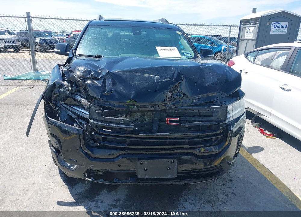 2022 GMC ACADIA FWD SLT VIN: 1GKKNMLS2NZ161083
