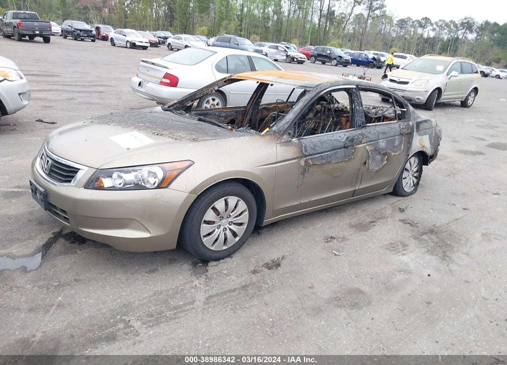 2010 HONDA ACCORD 2.4 LX VIN: 1HGCP2F31AA113555