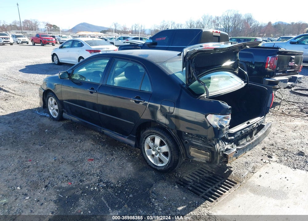 2007 TOYOTA COROLLA S VIN: 2T1BR32E97C759528