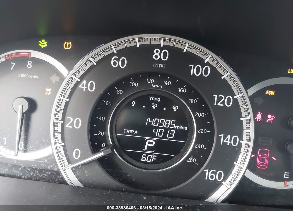 2014 HONDA ACCORD EX-L VIN: 1HGCR2F82EA103676
