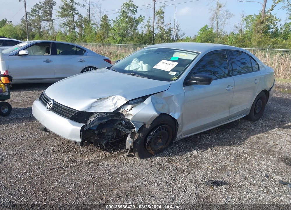 2014 VOLKSWAGEN JETTA 2.0L S VIN: 3VW2K7AJ1EM425795