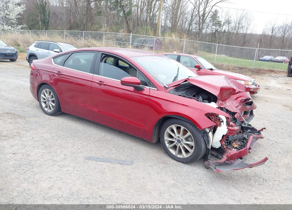 2017 FORD FUSION SE VIN: 3FA6P0HD0HR270988