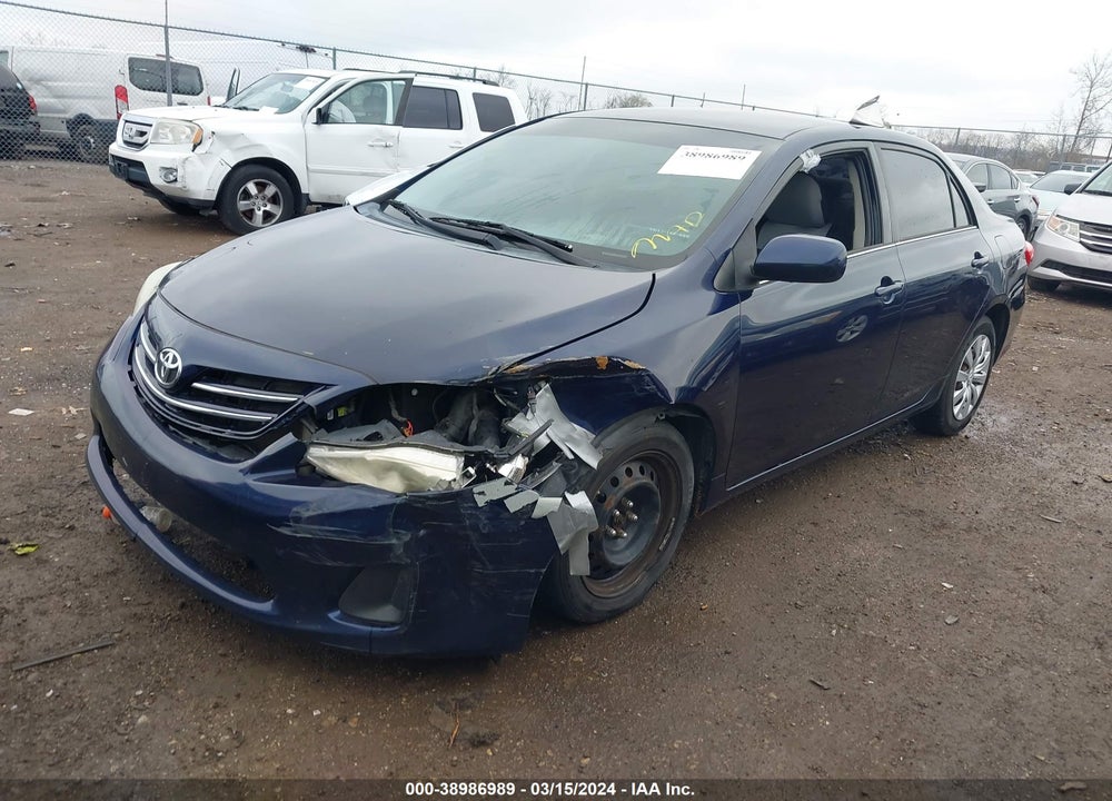 2013 TOYOTA COROLLA LE VIN: 2T1BU4EEXDC013567