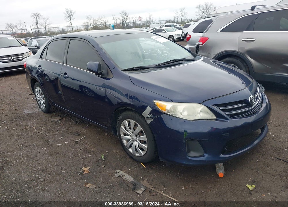 2013 TOYOTA COROLLA LE VIN: 2T1BU4EEXDC013567