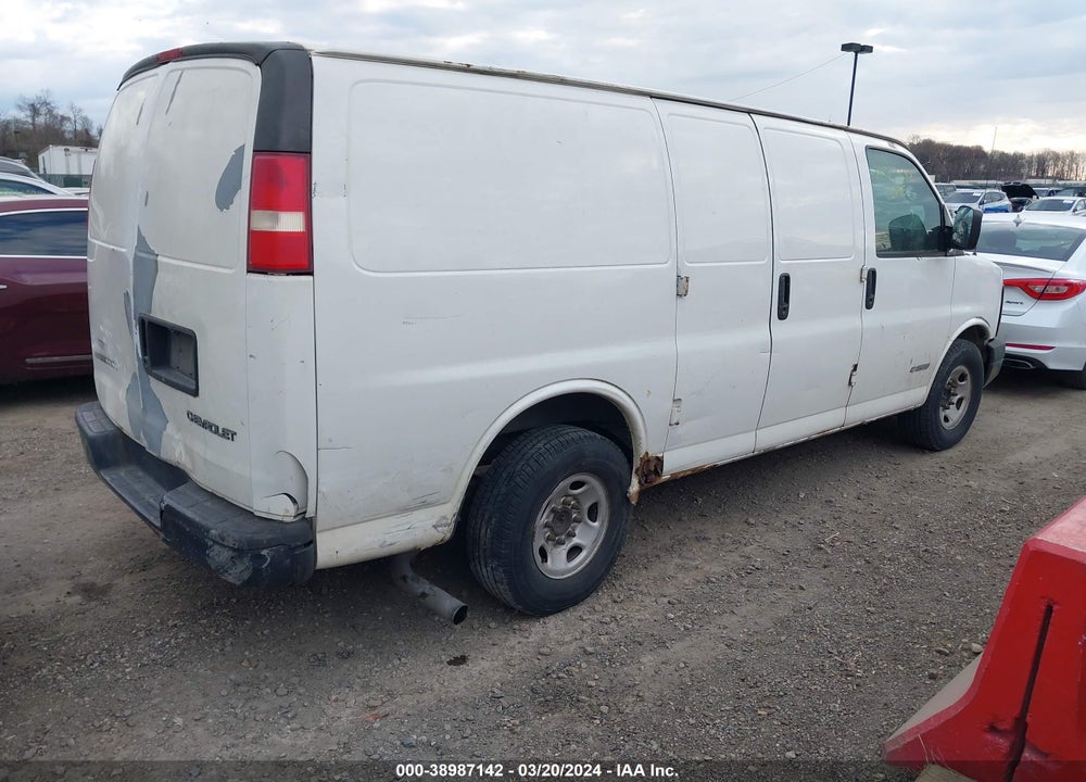 2004 CHEVROLET EXPRESS VIN: 1GCGG25U241133876