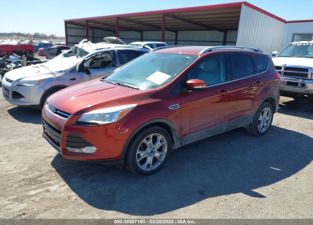 2014 FORD ESCAPE TITANIUM VIN: 1FMCU0JX9EUB34143