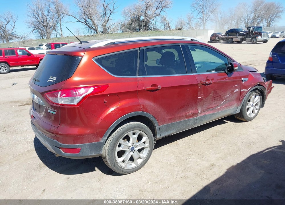 2014 FORD ESCAPE TITANIUM VIN: 1FMCU0JX9EUB34143