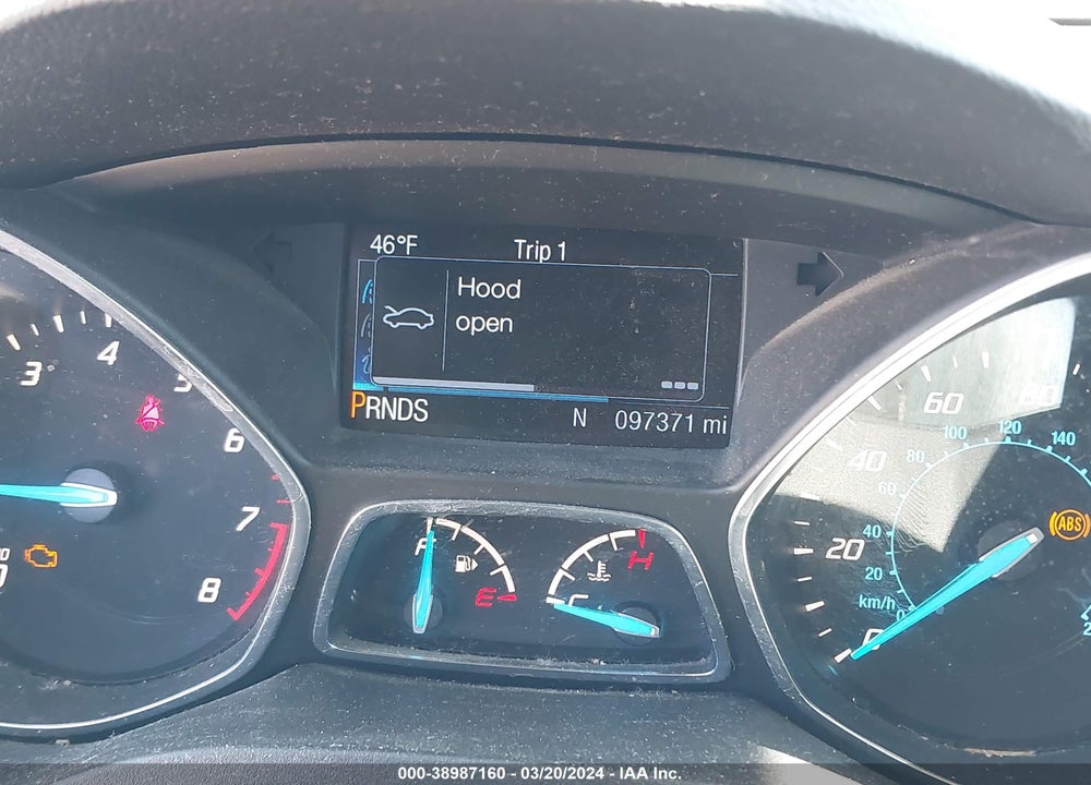 2014 FORD ESCAPE TITANIUM VIN: 1FMCU0JX9EUB34143
