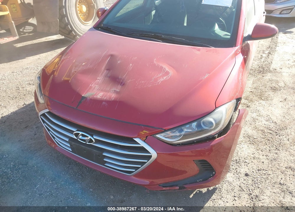 2017 HYUNDAI ELANTRA SE VIN: 5NPD84LF3HH124103