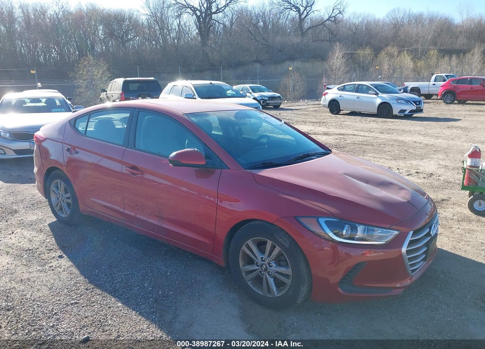 2017 HYUNDAI ELANTRA SE VIN: 5NPD84LF3HH124103