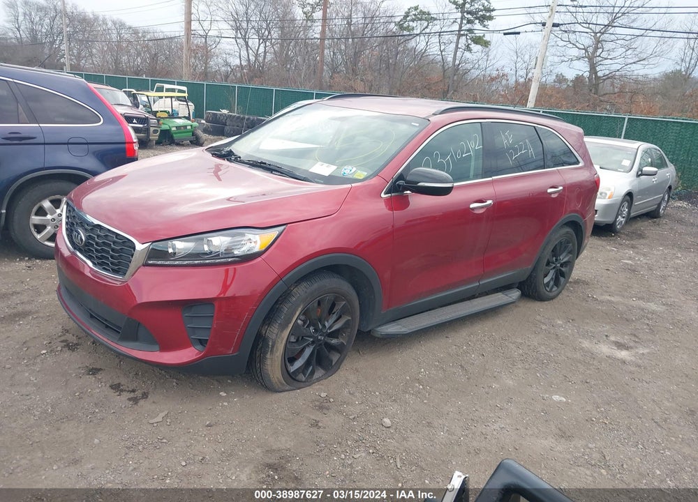 2019 KIA SORENTO 3.3L S VIN: 5XYPGDA5XKG584660