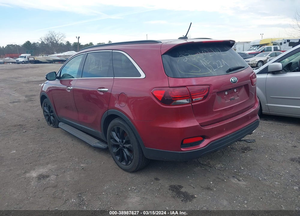2019 KIA SORENTO 3.3L S VIN: 5XYPGDA5XKG584660