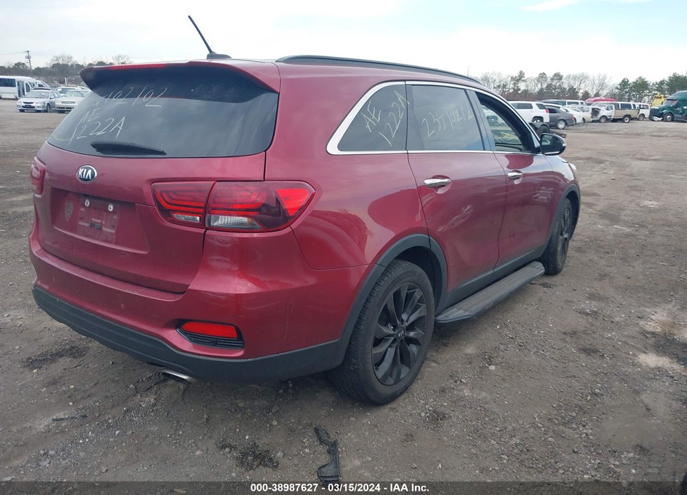 2019 KIA SORENTO 3.3L S VIN: 5XYPGDA5XKG584660