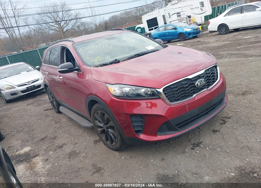 2019 KIA SORENTO 3.3L S VIN: 5XYPGDA5XKG584660