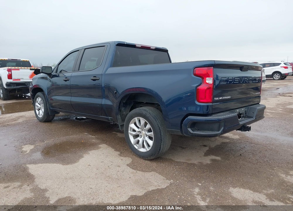 2020 CHEVROLET SILVERADO 1500 2WD SHORT BED CUSTOM VIN: 3GCPWBEH5LG255444