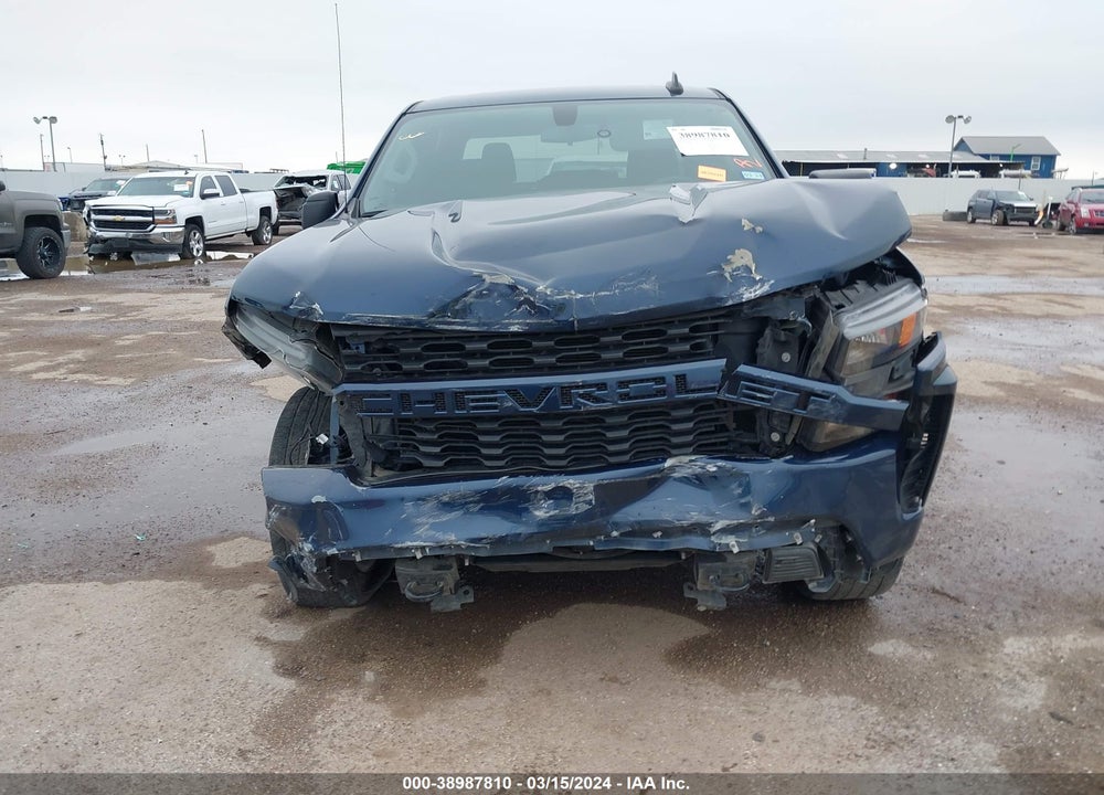 2020 CHEVROLET SILVERADO 1500 2WD SHORT BED CUSTOM VIN: 3GCPWBEH5LG255444