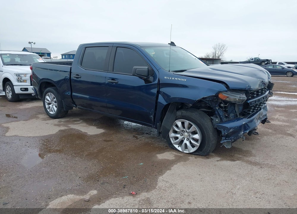 2020 CHEVROLET SILVERADO 1500 2WD SHORT BED CUSTOM VIN: 3GCPWBEH5LG255444