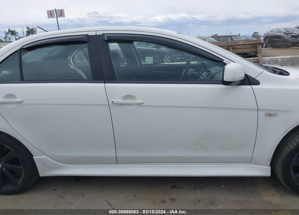 2012 MITSUBISHI LANCER GT VIN: JA32U8FW4CU014177