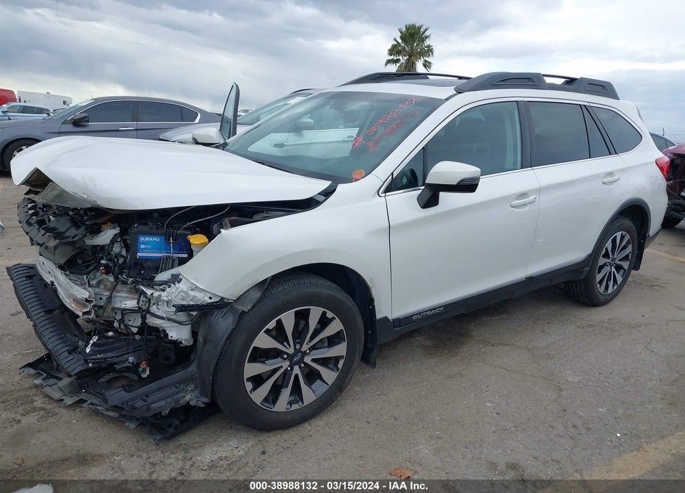2016 SUBARU OUTBACK 2.5I LIMITED VIN: 4S4BSANC8G3349391