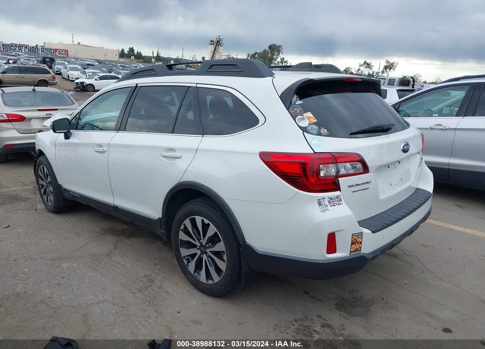 2016 SUBARU OUTBACK 2.5I LIMITED VIN: 4S4BSANC8G3349391