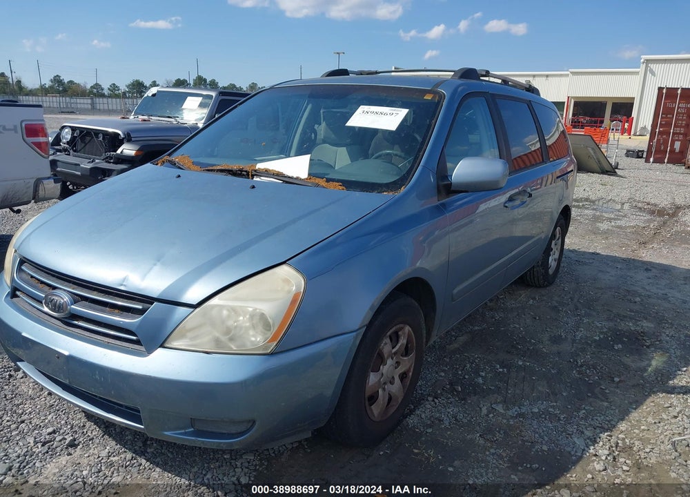 2007 KIA SEDONA LX VIN: KNDMB233X76171245