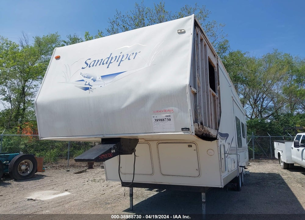2002 SANDPIPER OTHER VIN: 4X4FSAD2X2A016249