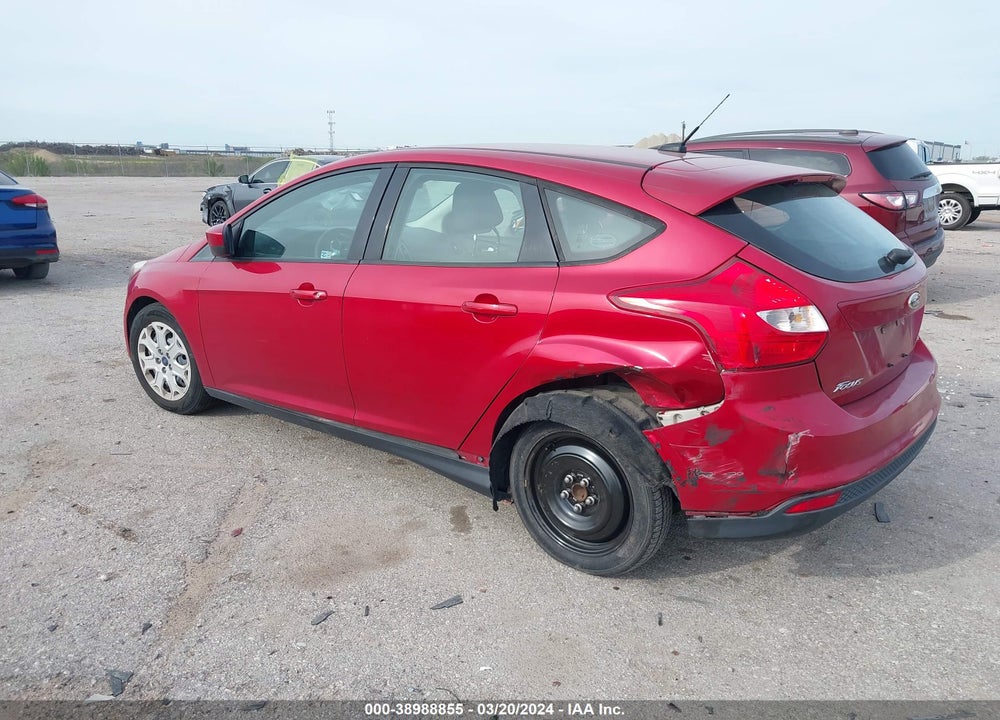 2012 FORD FOCUS SE VIN: 1FAHP3K21CL282463