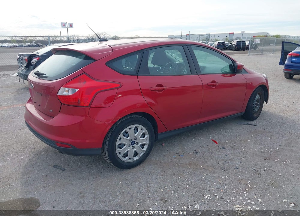 2012 FORD FOCUS SE VIN: 1FAHP3K21CL282463