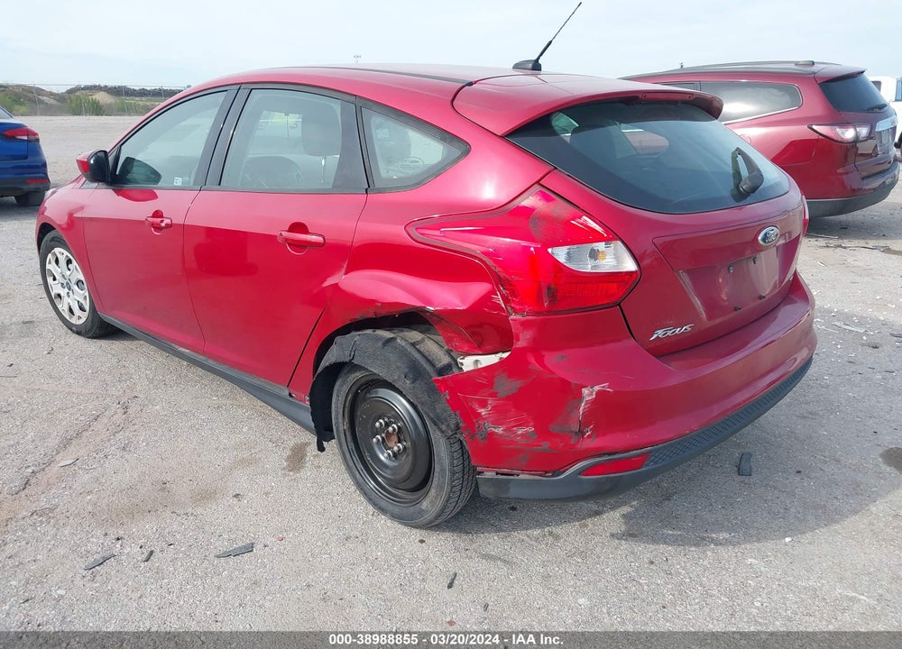 2012 FORD FOCUS SE VIN: 1FAHP3K21CL282463