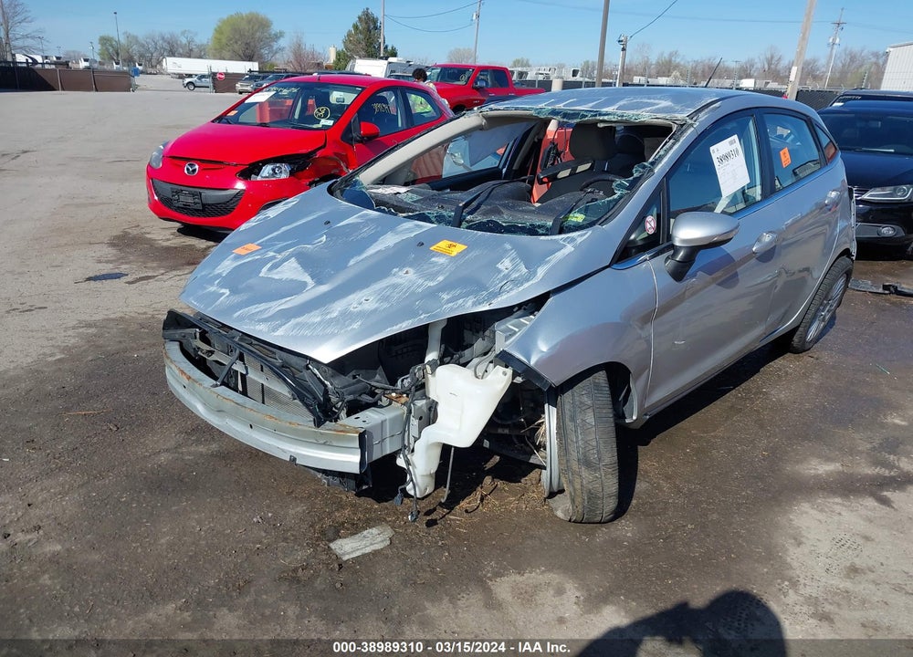 2014 FORD FIESTA TITANIUM VIN: 3FADP4CJ8EM216732
