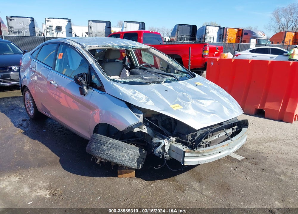 2014 FORD FIESTA TITANIUM VIN: 3FADP4CJ8EM216732
