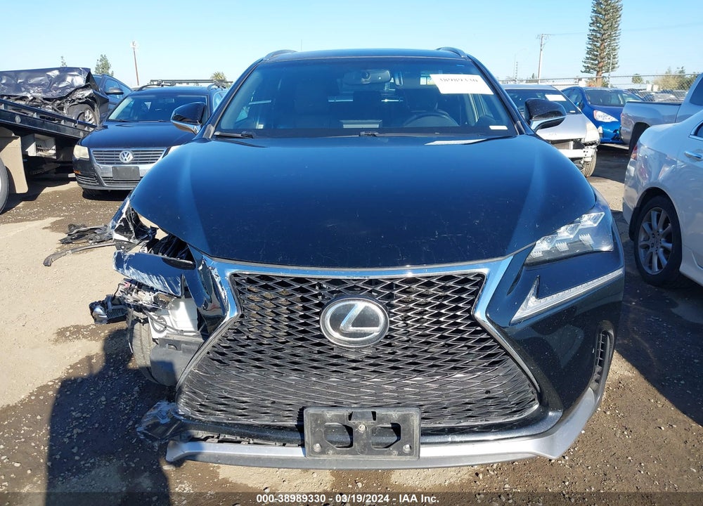 2015 LEXUS NX 200T F SPORT VIN: JTJYARBZ8F2020099