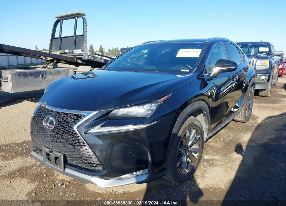 2015 LEXUS NX 200T F SPORT VIN: JTJYARBZ8F2020099
