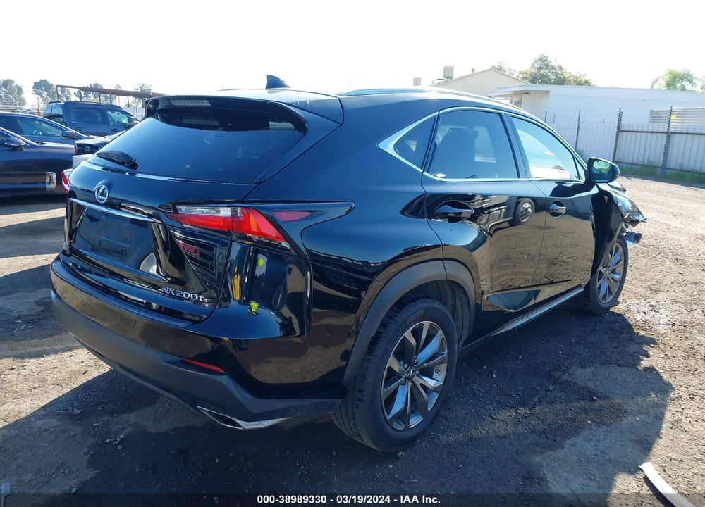2015 LEXUS NX 200T F SPORT VIN: JTJYARBZ8F2020099